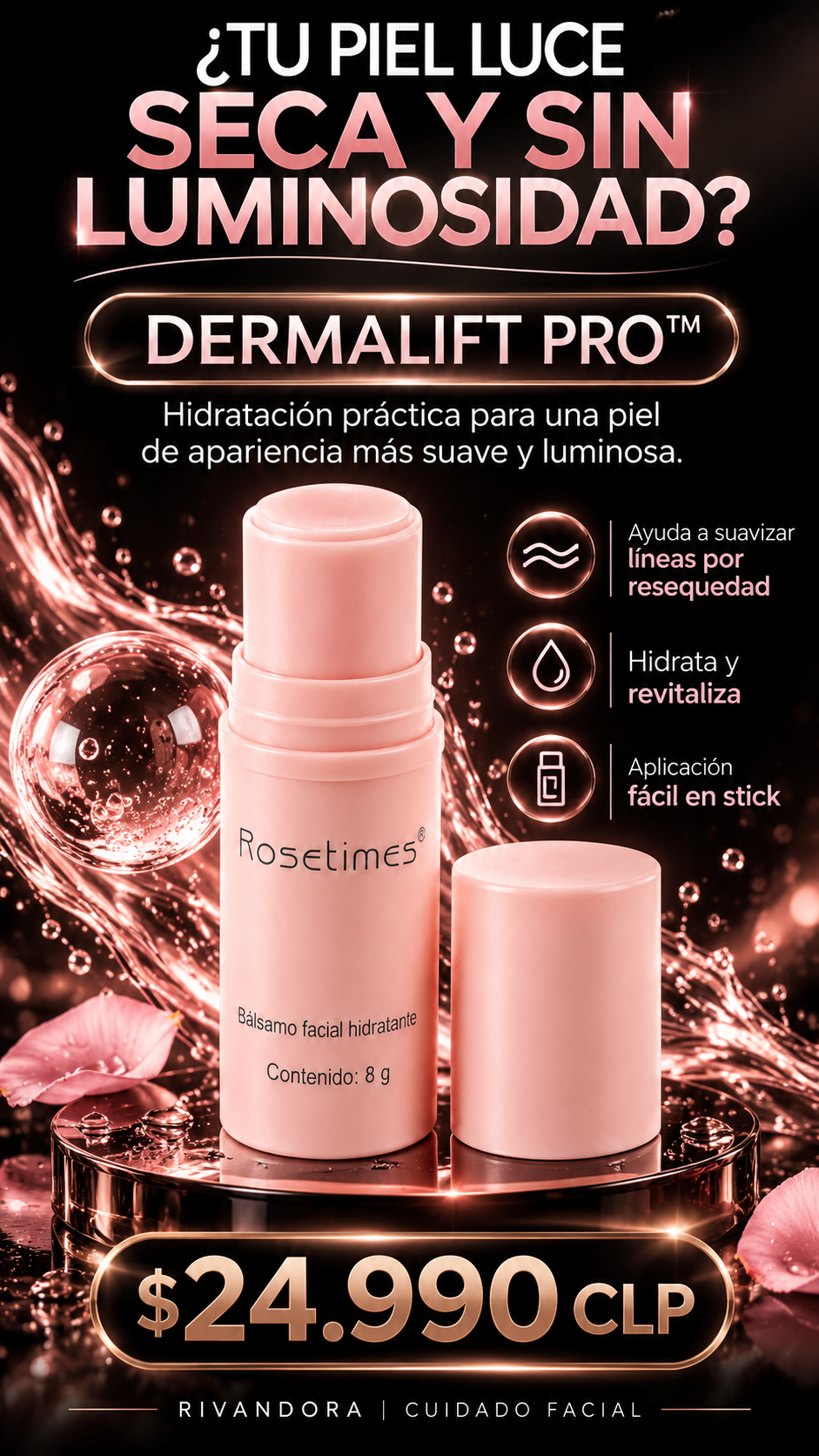DermaLift Pro™-Bálsamo Facial Hidratante Antiedad
